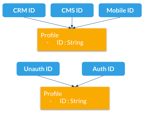 Profile with external IDs